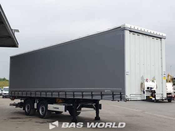 Krone 帘式半挂车