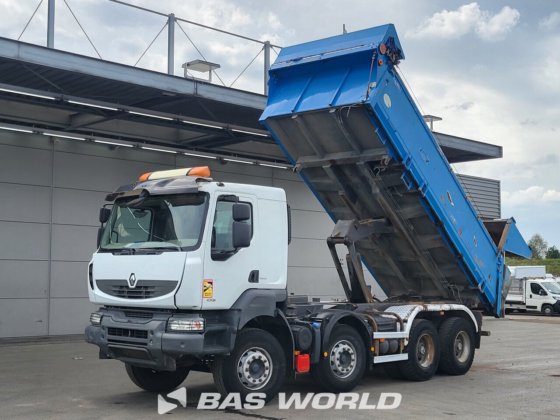 ルノー・ケラックス430 8X4 フォレス・ベネス・ティッパー