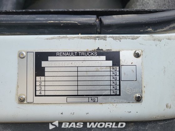 ルノー・ケラックス430 8X4 フォレス・ベネス・ティッパー