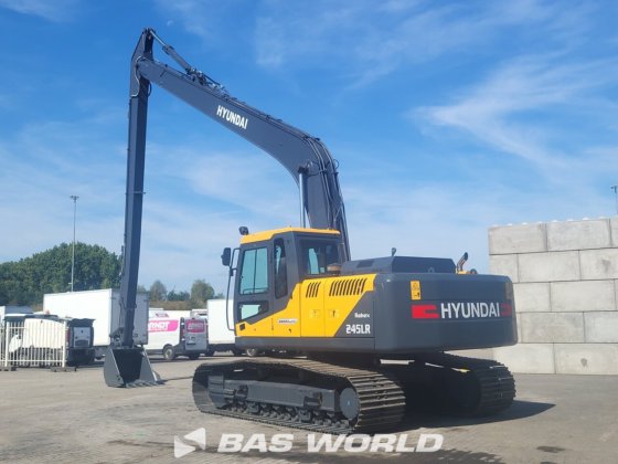 现代 R245 LR 履带式挖掘机