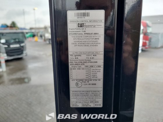 キャタピラーM320 Fホイールショベル