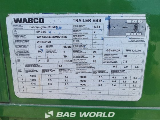 Kempf ローローダー・セミトレーラー