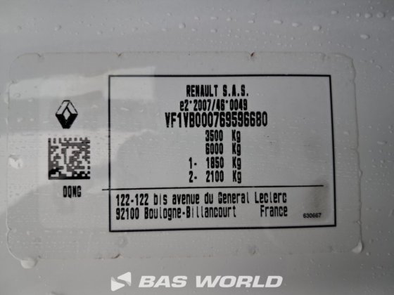 雷诺大师 145马力 帐篷式车厢