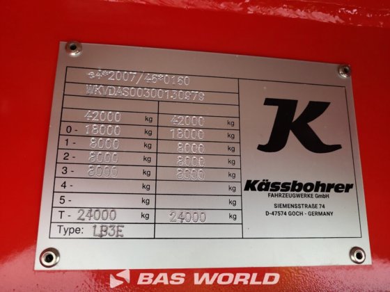 Kässbohrer 低装载半挂车