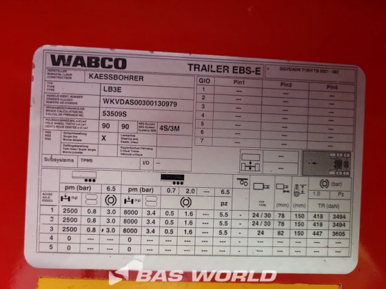 ケスボーラー ローローダー・セミトレーラー