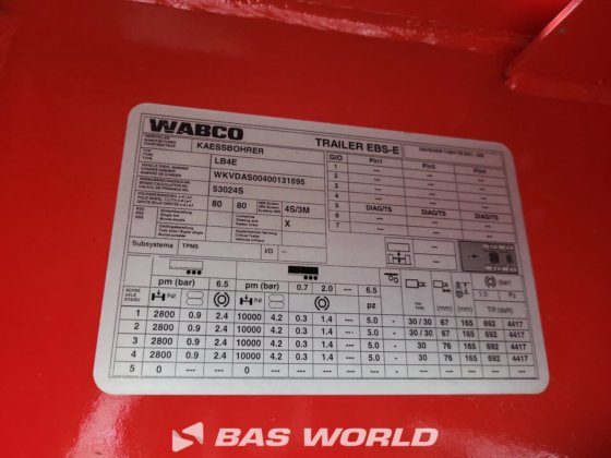 Kässbohrer LB4E 低装载机半挂车