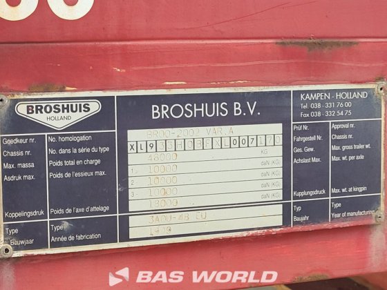 布罗休斯低装载半挂车