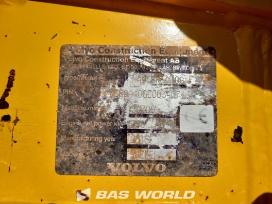 沃尔沃A40 G自卸卡车