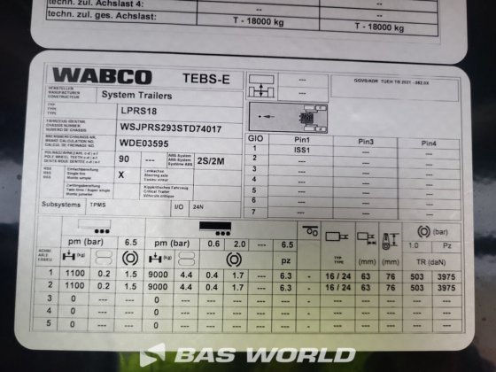 System Trailers 封闭箱式半拖车