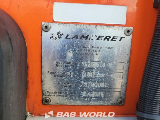 ランベレ冷蔵セミトレーラー