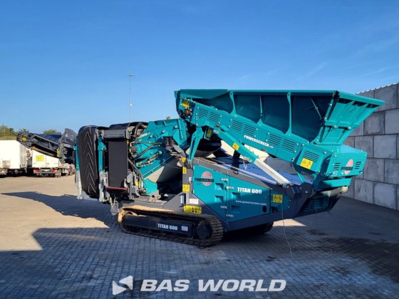 Powerscreen TITAN 600 スクリーナー