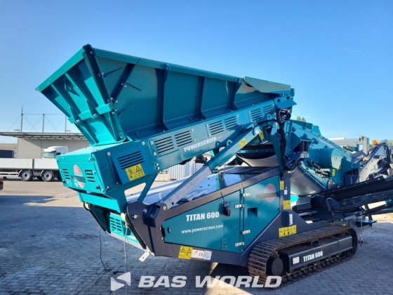 Powerscreen TITAN 600 スクリーナー