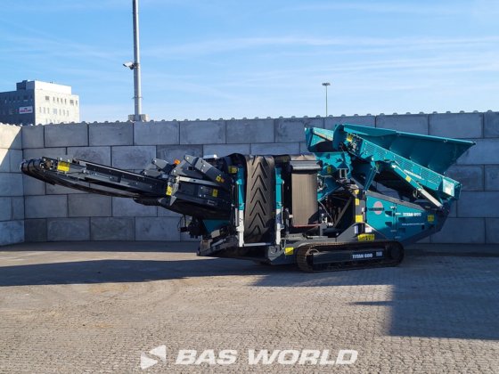 Powerscreen TITAN 600 スクリーナー