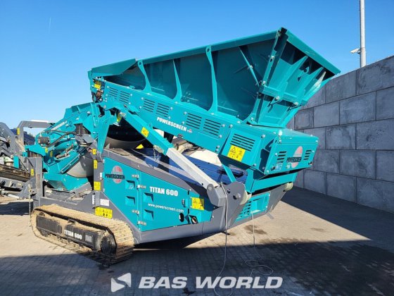 Powerscreen TITAN 600 スクリーナー