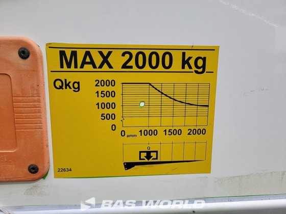 メルセデス アントス 1827 4X2 フォコール・ボディ・トラック