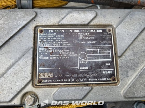 利勃海尔 R922 LC 履带式挖掘机