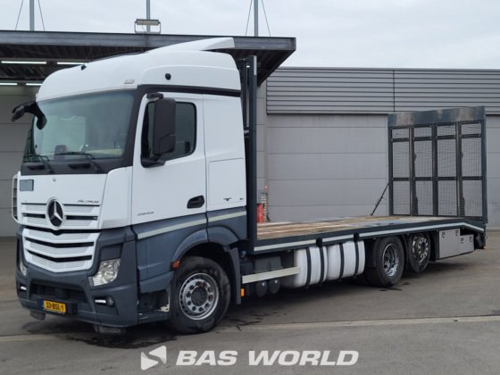 メルセデス・アクトロス 2543 6X2 フラットベッドトラック