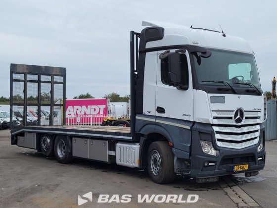メルセデス・アクトロス 2543 6X2 フラットベッドトラック