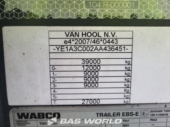 范霍尔集装箱底盘