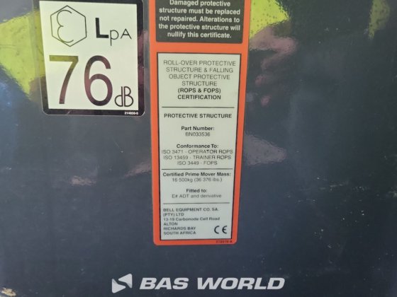 贝尔B50E型自卸卡车