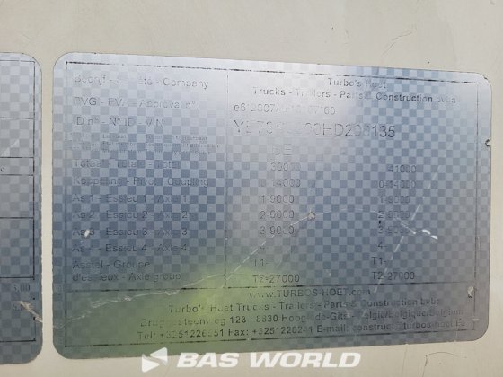 ターボス・フート サイロ セミトレーラー