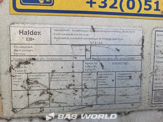 ターボス・フート サイロ セミトレーラー