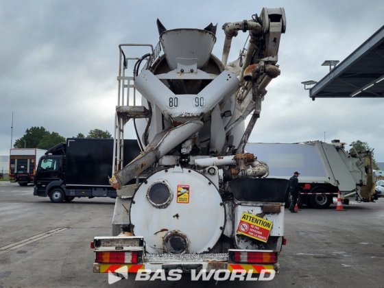 ルノー 8X4 メクボ コンクリートミキサートラック