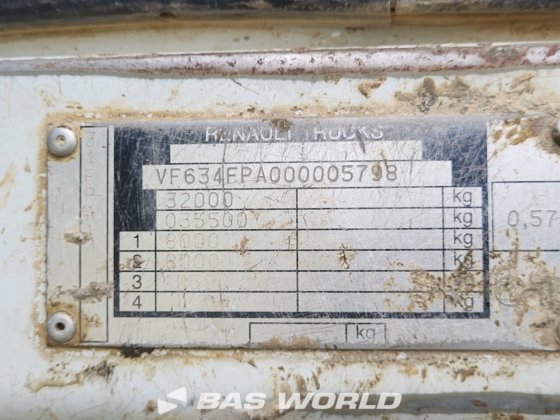 ルノー 8X4 メクボ コンクリートミキサートラック