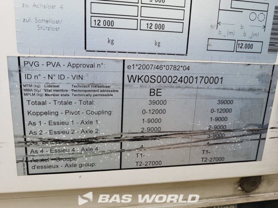 柯格尔封闭箱式半拖车