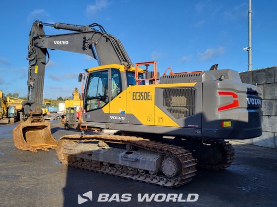 ボルボ EC350 E L クローラー式油圧ショベル