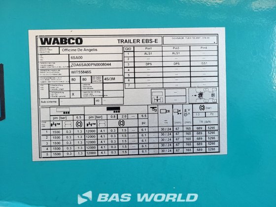 德安吉利斯低平板半挂车