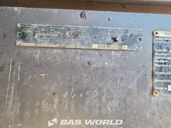 沃尔沃 EC220 E L 履带式挖掘机