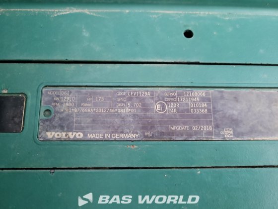 沃尔沃 EC220 E L 履带式挖掘机