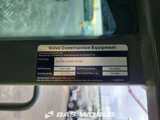 沃尔沃 EC300 E L 履带式挖掘机