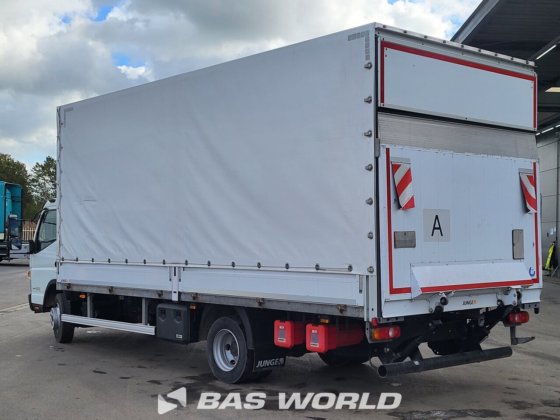 三菱ふそう 7C18 4X2 ユンゲ カーテンサイドトラック