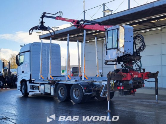 メルセデス・アクトロス 2663 6X4 アルカー木材トラック