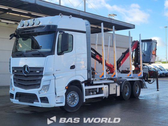 メルセデス・アクトロス 2663 6X4 アルカー木材トラック