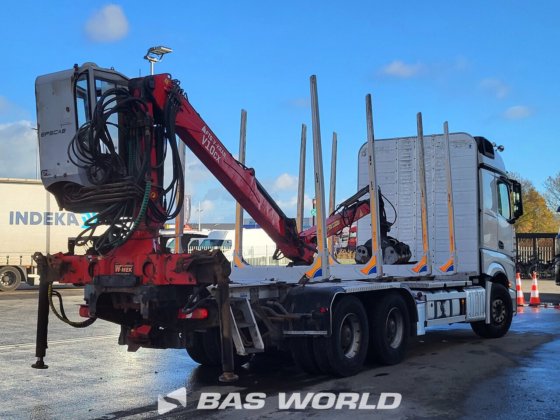 メルセデス・アクトロス 2663 6X4 アルカー木材トラック