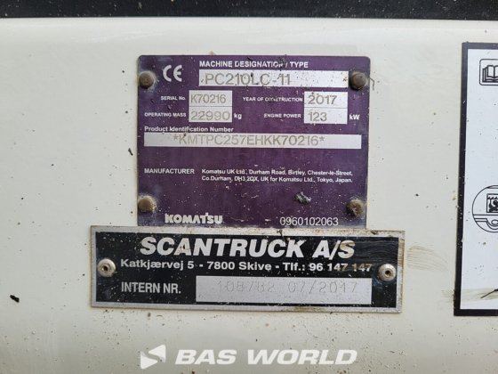 小松 PC210 LC-10 履带式挖掘机