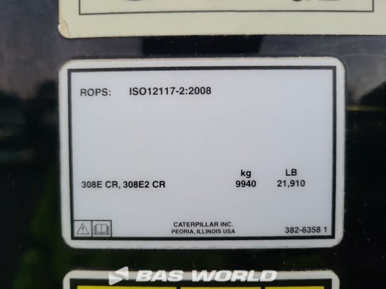 卡特彼勒 308 E2 CR 小型挖掘机