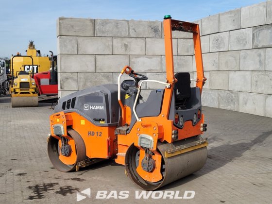 Hamm HD12 VV 双钢轮压路机