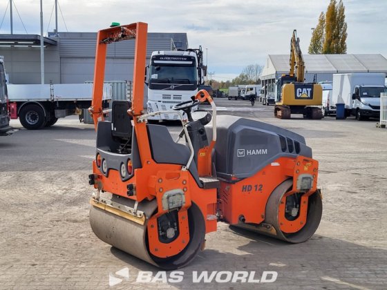 Hamm HD12 VV 双钢轮压路机