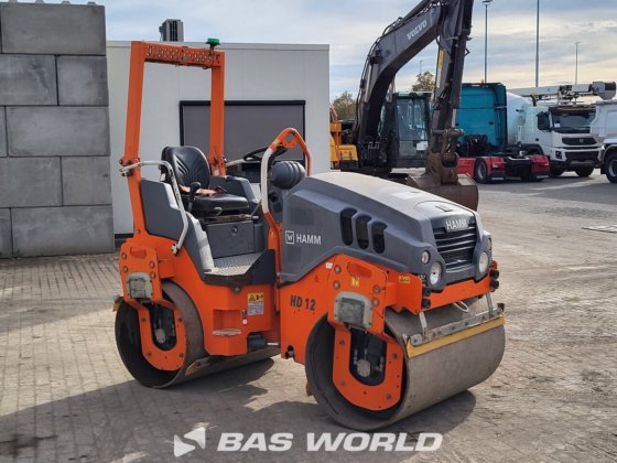 Hamm HD12 VV 双钢轮压路机