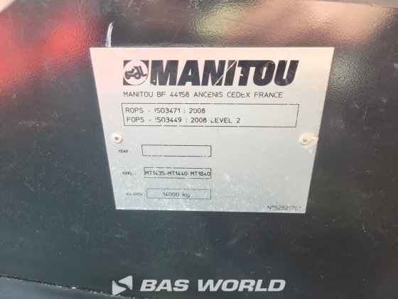 马尼托 MT1840 伸缩臂叉装机