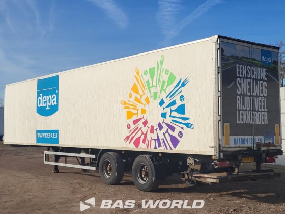 トラコン・クローズドボックス・セミトレーラー