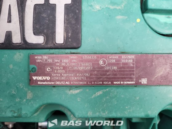 沃尔沃 EC300 E L 履带式挖掘机