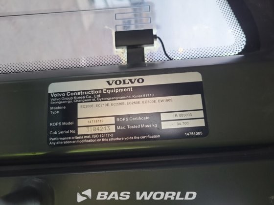 沃尔沃 EC300 E L 履带式挖掘机