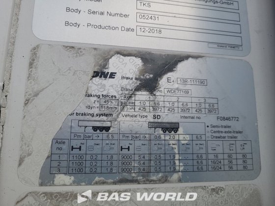 Krone 冷藏半挂车