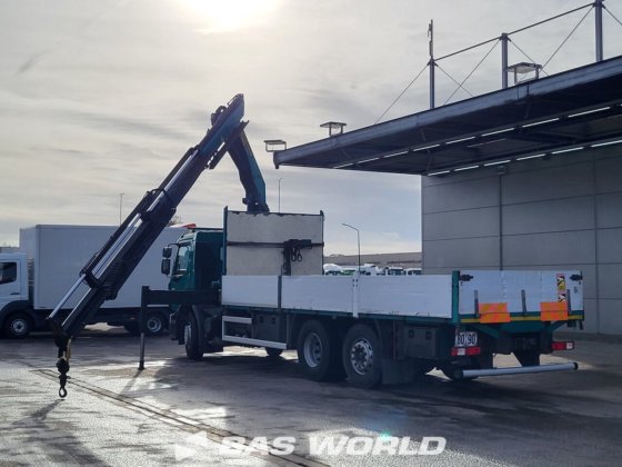 ルノー プレミアム 380 6X2 フラットベッドトラック