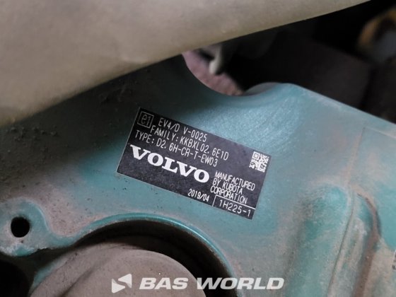 沃尔沃 EW60 E 轮式挖掘机